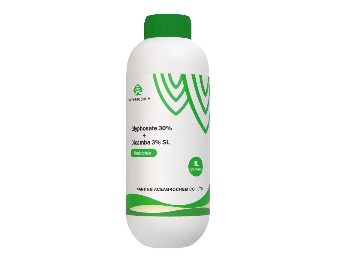 Glyphosate + Dicamba 30% + 3% SL